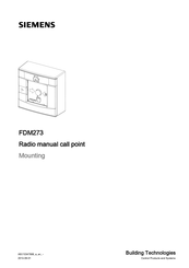 Siemens FDM273 Mounting