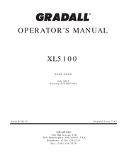 Gradall XL5100 Operator's Manual
