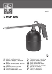 Lux Tools D-WSP-1000 Translation Of The Original Instructions