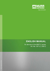 Murr Elektronik MVP12-P6 DIO16CGND 8xM12A IOL 12 B English Manual