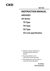 CKD AX410WT Instruction Manual