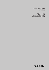 Vacon NXI 0004 Series User Manual