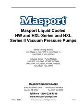 Masport H75WV Manual