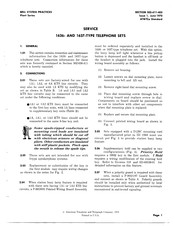 AT&T Bell System 1637 Service Manual