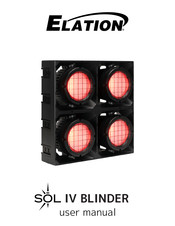 Elation SOL IV BLINDER User Manual