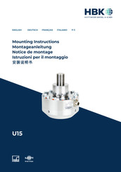HBK U15 Mounting Instructions