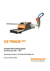 THERMACUT EX-TRACK CNC 115 Operating Instructions Manual