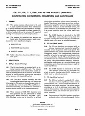 AT&T G8B Maintenance Manual