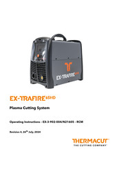 THERMACUT EX-TRAFIRE 65HD Operating Instructions Manual