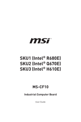 MSI MS-CF10-SKU3 User Manual