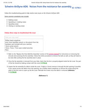 Schwinn AD6i Troubleshooting Manual