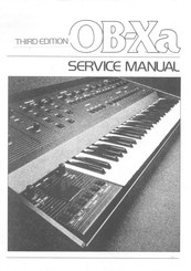 Oberheim OB-XA Service Manual