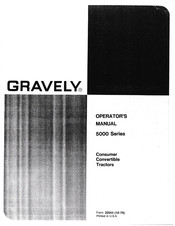 Gravely 5240 Operator's Manual