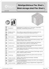 tepro Flex Shed L Manual