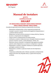 Sharp BP-50M36 Installation Manual