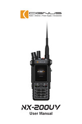 CIGNUS NX-200UV User Manual