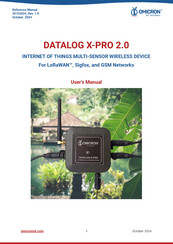 Omicron Datalog X-PRO 2.0 EU User Manual