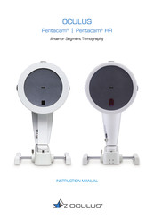 OCULUS Pentacam HR Instruction Manual