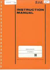 National VP-5234S Instruction Manual