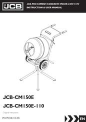 jcb JCB-CM150E Instructions & User's Manual