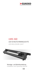 ELMEKO 72 360 100 Installation And Operating Manual