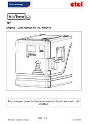 etol 4000445 User Manual