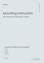 Invoq Hybrid 20-1/1 GN PassThrough Mounting Instruction