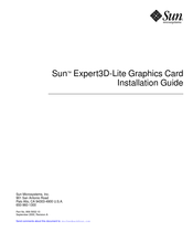 Sun Microsystems Expert3D-Lite Installation Manual