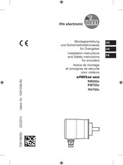 IFM Electronic Efector 400 Installation Instructions Manual