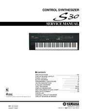 Yamaha S-30 Service Manual