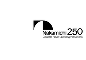 Nakamichi 250 Operating Instructions Manual