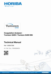 Horiba Yumizen G400 Technical Manual
