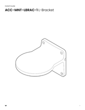 Verkada ACC-MNT-LBRAC-1 L-Bracket Install Manual