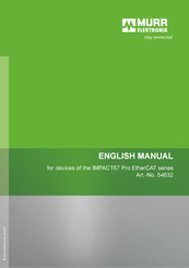 Murr Elektronik IMPACT67 Pro EC DIO8 IOL8 M12L 5P Manual