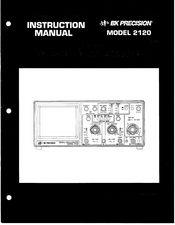 BK Precision 2120 Instruction Manual