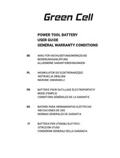 Green Cell PTDW18V4 User Manual