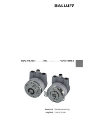 Balluff BDG FBJ58-NE-0000-BNE3 Series User Manual