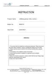 Merrytek MSA019 Instructions Manual