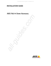Axis F8214 Installation Manual