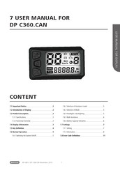 BAFANG DP C360.CAN User Manual