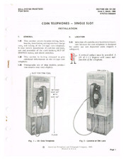 AT&T Bell System 1A Series Installation Manual