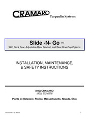 Cramaro SLIDE N GO Installation & Maintenance Instructions Manual