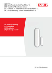 Roth Touchline SL window contact Installation Manual