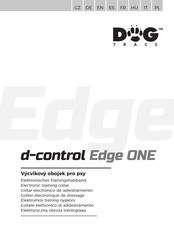 Dog trace d-control Edge 250 ONE Manual