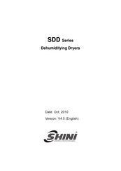Shini SDD-20U/30H Manual