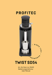 Profitec TWIST SD54 User Manual