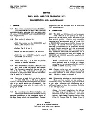 AT&T Bell System 2682 Series Service Manual