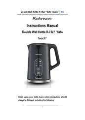 Rohnson Safe Touch R-7527 Instruction Manual