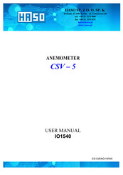 haso CSV-5 User Manual