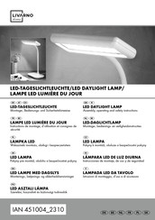 LIVARNO 451004 2310 Assembly, Operating And Safety Instructions